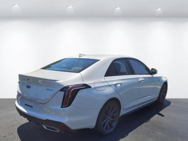 new 2025 Cadillac CT4 car, priced at $50,465