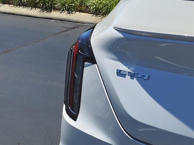 new 2025 Cadillac CT4 car, priced at $50,465
