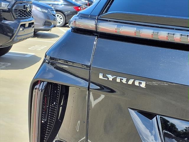 new 2025 Cadillac LYRIQ car, priced at $64,715