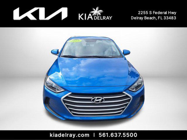 used 2018 Hyundai Elantra car, priced at $12,995