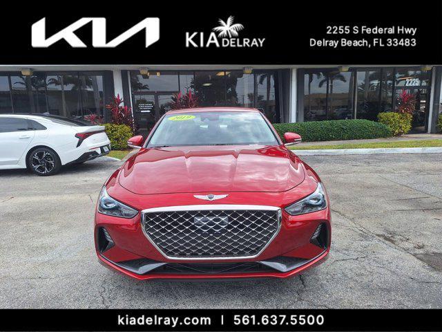 used 2019 Genesis G70 car, priced at $26,995