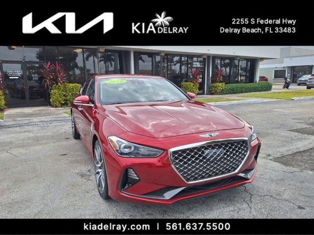 used 2019 Genesis G70 car, priced at $26,995