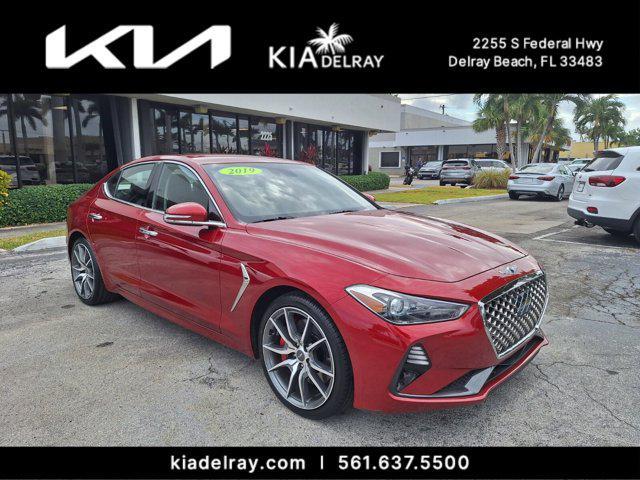 used 2019 Genesis G70 car, priced at $26,995