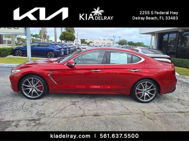 used 2019 Genesis G70 car, priced at $26,995