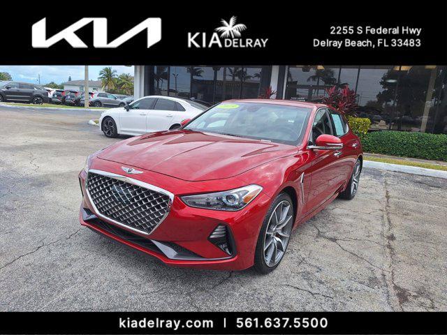 used 2019 Genesis G70 car, priced at $26,995