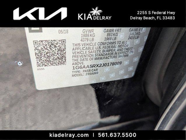 used 2018 Cadillac ATS car, priced at $11,287