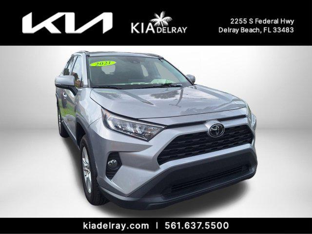 used 2021 Toyota RAV4 car, priced at $21,995