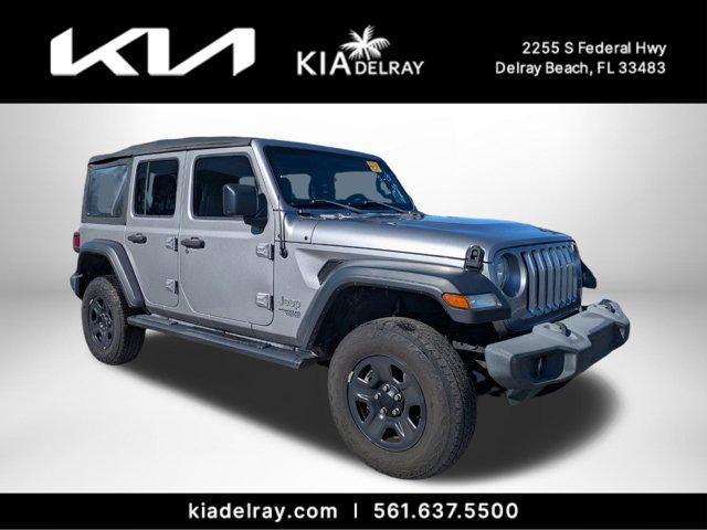 used 2018 Jeep Wrangler Unlimited car, priced at $17,944