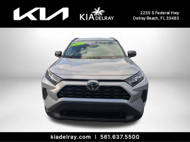 used 2021 Toyota RAV4 car, priced at $21,375