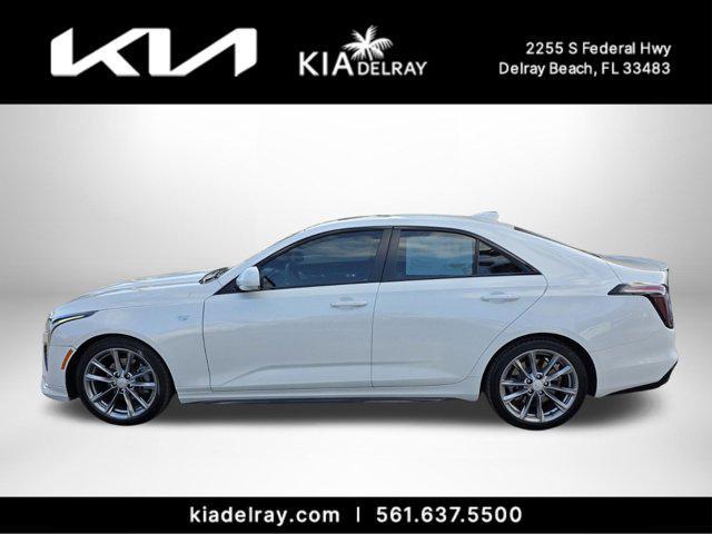 used 2022 Cadillac CT4 car, priced at $30,978