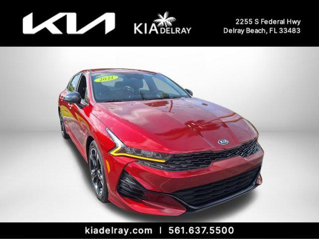 used 2021 Kia K5 car, priced at $22,495