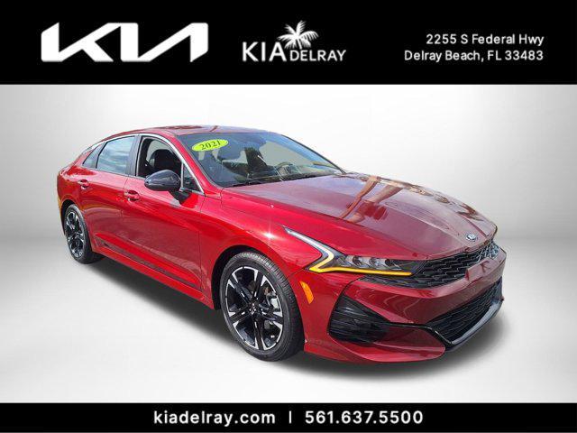 used 2021 Kia K5 car, priced at $22,495