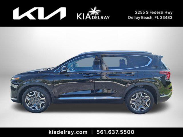 used 2021 Hyundai Santa Fe car, priced at $26,695