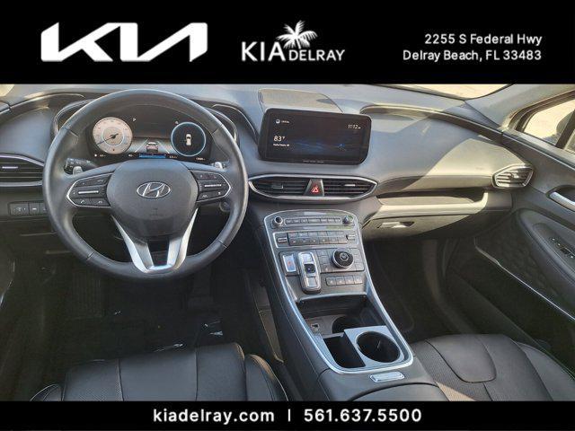 used 2021 Hyundai Santa Fe car, priced at $26,695