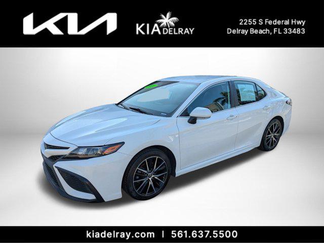 used 2021 Toyota Camry car, priced at $17,478