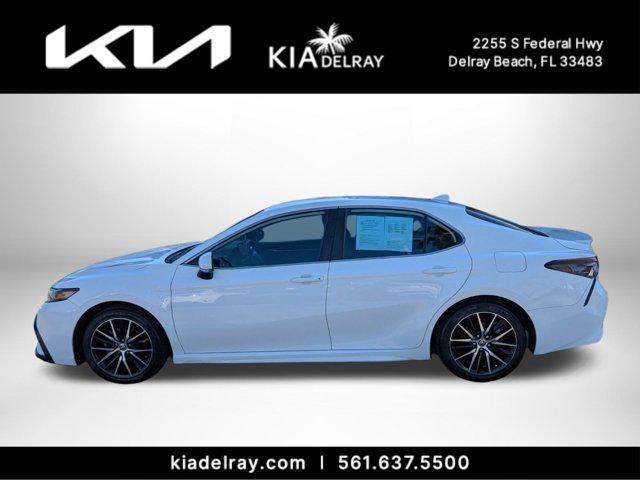 used 2021 Toyota Camry car, priced at $17,478