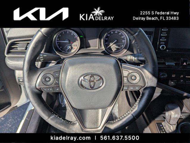 used 2021 Toyota Camry car, priced at $17,478