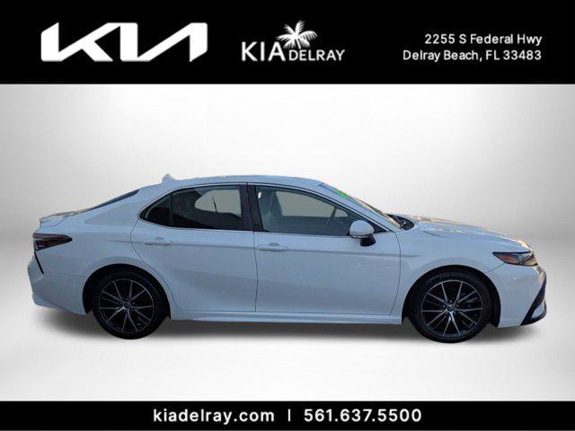 used 2021 Toyota Camry car, priced at $17,478