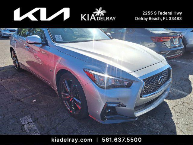 used 2019 INFINITI Q50 car, priced at $24,995