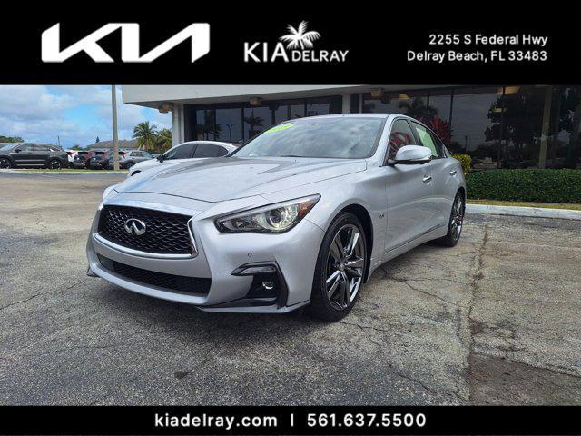 used 2019 INFINITI Q50 car, priced at $24,995