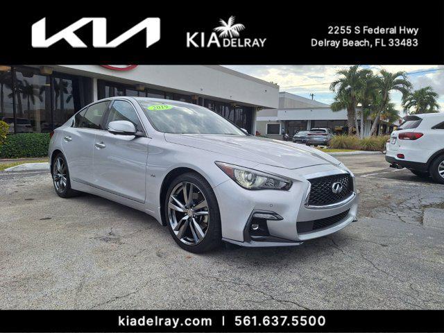 used 2019 INFINITI Q50 car, priced at $24,995