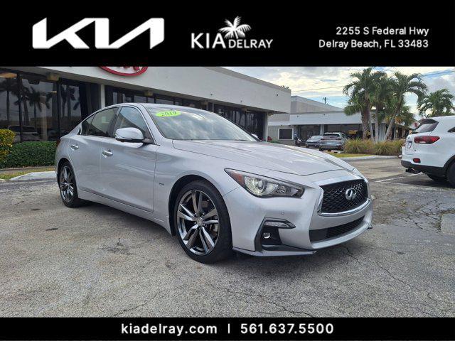 used 2019 INFINITI Q50 car, priced at $24,995