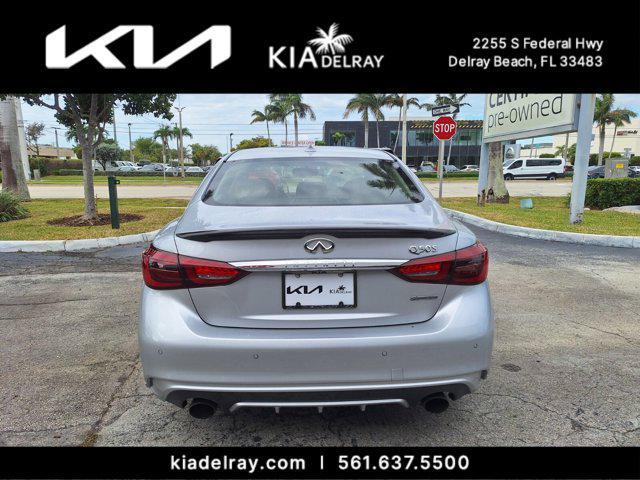 used 2019 INFINITI Q50 car, priced at $24,995