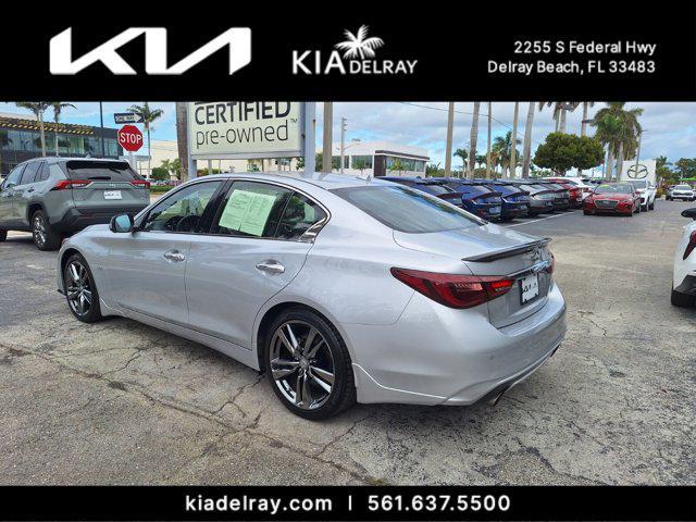 used 2019 INFINITI Q50 car, priced at $24,995