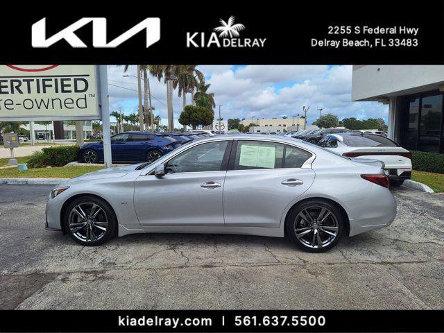 used 2019 INFINITI Q50 car, priced at $24,995