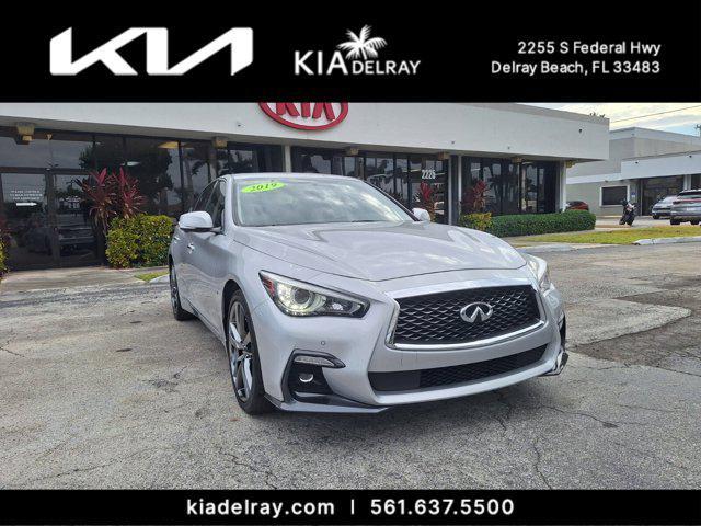 used 2019 INFINITI Q50 car, priced at $24,995