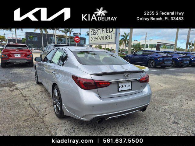 used 2019 INFINITI Q50 car, priced at $24,995