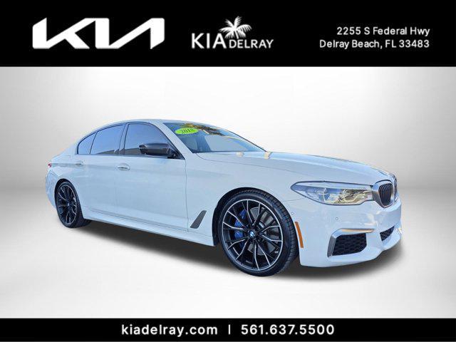used 2018 BMW M550 car, priced at $34,668