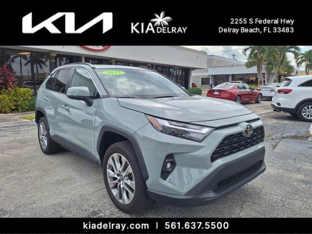 used 2022 Toyota RAV4 car, priced at $26,595