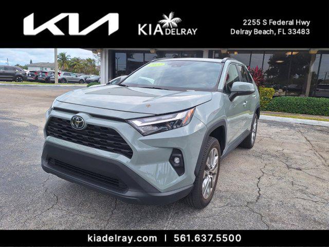 used 2022 Toyota RAV4 car, priced at $26,595