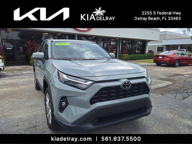 used 2022 Toyota RAV4 car, priced at $26,595