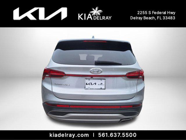 used 2021 Hyundai Santa Fe car, priced at $18,495