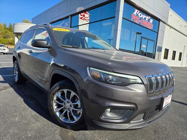 used 2021 Jeep Cherokee car, priced at $23,000