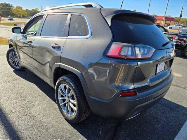 used 2021 Jeep Cherokee car, priced at $23,000