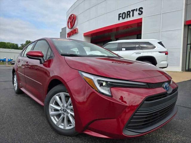 new 2025 Toyota Corolla Hybrid car, priced at $28,882