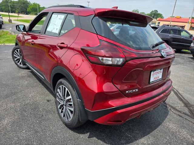 used 2021 Nissan Kicks car, priced at $19,500