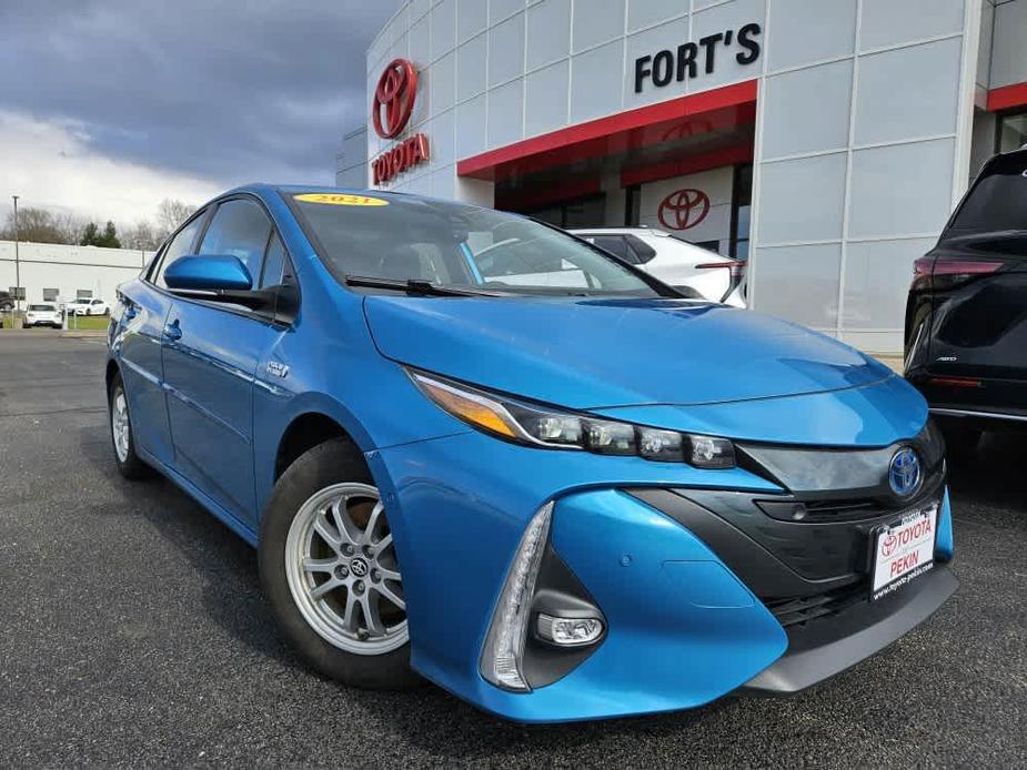 used 2021 Toyota Prius Prime car, priced at $27,500