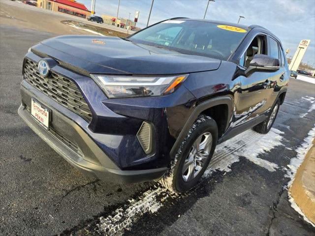 used 2024 Toyota RAV4 Hybrid car, priced at $35,000