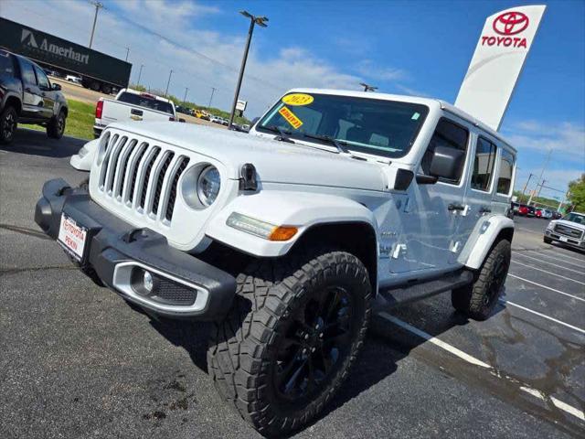 used 2023 Jeep Wrangler 4xe car, priced at $36,000