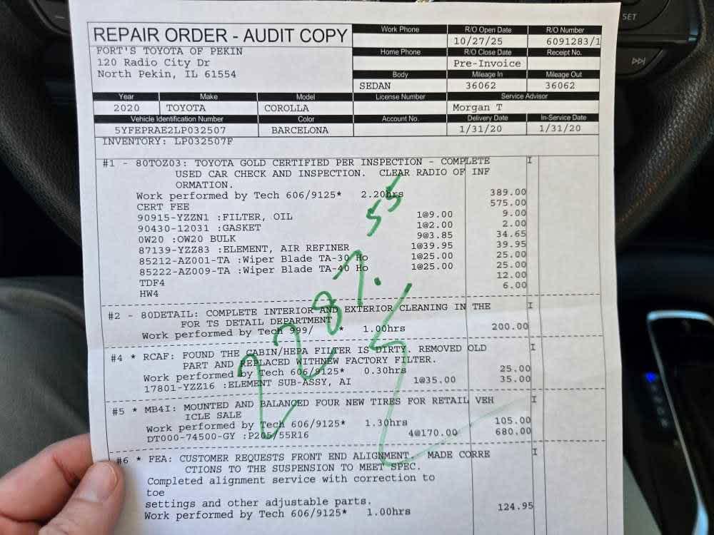 used 2020 Toyota Corolla car, priced at $21,592