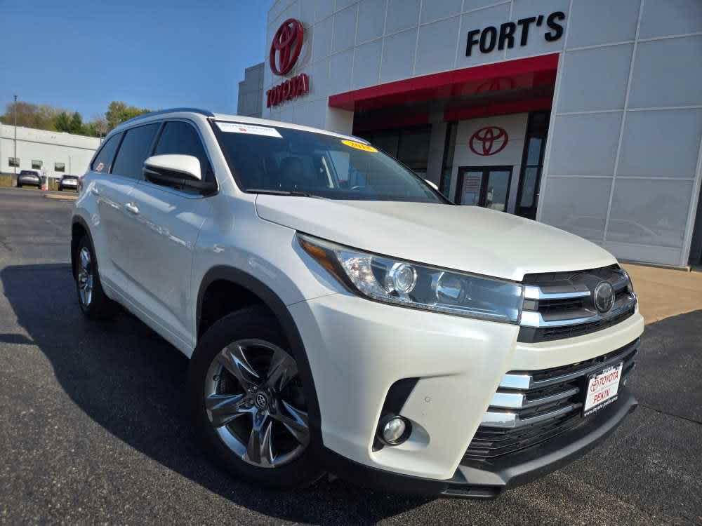 used 2018 Toyota Highlander car, priced at $28,000