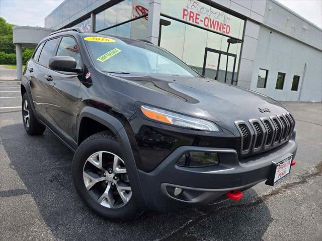 used 2016 Jeep Cherokee car, priced at $15,000