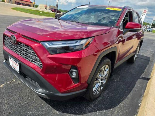 used 2023 Toyota RAV4 car, priced at $36,500