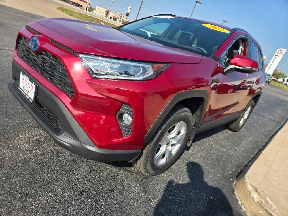used 2021 Toyota RAV4 Hybrid car, priced at $31,000