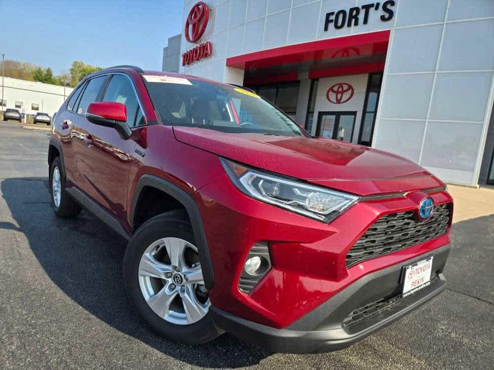 used 2021 Toyota RAV4 Hybrid car, priced at $31,000