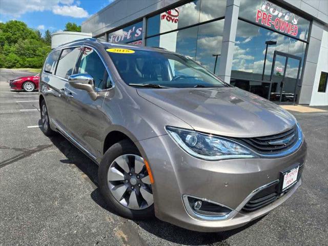 used 2018 Chrysler Pacifica Hybrid car, priced at $19,500